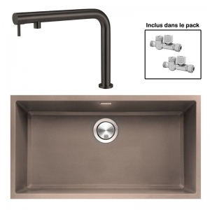 Pack : BRADANIT 73 U MOKA + FINO BLACK 316