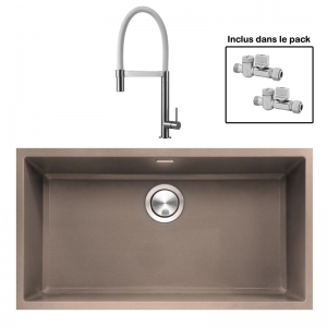 Pack : BRADANIT 73 U MOKA + TANARO BLANC