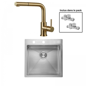 Pack : LIVENZA 45 + AVISIO DOUCHETTE LAITON ECO90