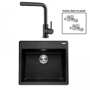 Pack : BRADANIT 51 NOIR + AVISIO ECO 90 BLACK