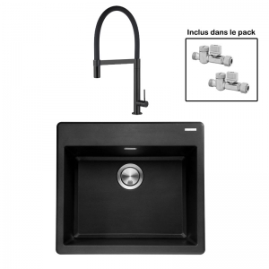 Pack : BRADANIT 51 NOIR + TANARO ALL BLACK