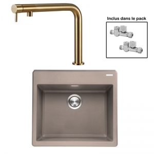 Pack : BRADANIT 51 MOKA + FINO LAITON 316