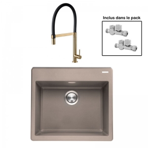Pack : BRADANIT 51 MOKA + TANARO LAITON