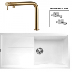 Pack : BRADANIT 48 BLANC + FINO LAITON 316