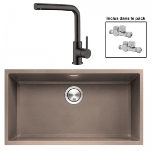 Pack : BRADANIT 73 U MOKA + AVISIO ECO 90 BLACK