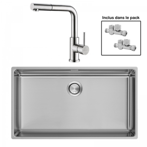 Pack : CIANE 71.4 + AVISIO DOUCHETTE 90 INOX