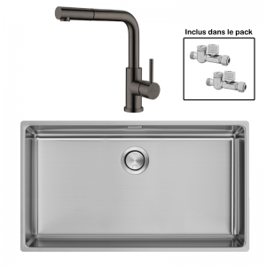 Pack : CIANE 71.4 + AVISIO DOUCHETTE BLACK ECO90