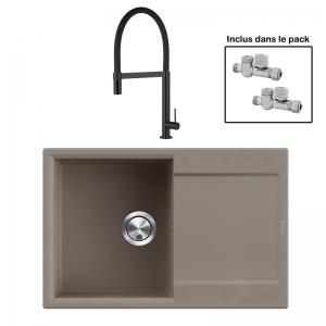 Pack : BRADANIT 38 MOKA + TANARO ALL BLACK