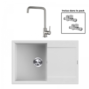 Pack : BRADANIT 38 BLANC + ARRONE INOX