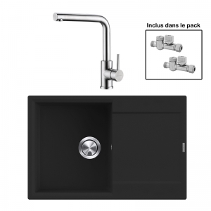 Pack : BRADANIT 38 NOIR + AVISIO INOX 90