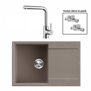 Pack : BRADANIT 38 MOKA + AVISIO ECO 45 INOX