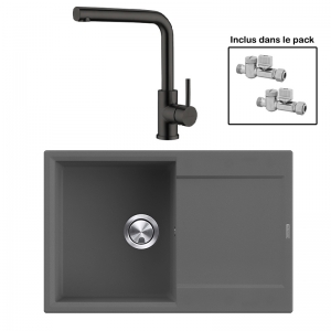 Pack : BRADANIT 38 GRIS + AVISIO ECO 90 BLACK
