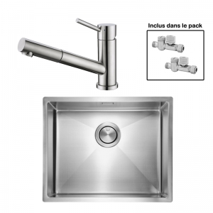 Pack : ALLARO 50 + CERAMI DOUCHETTE INOX