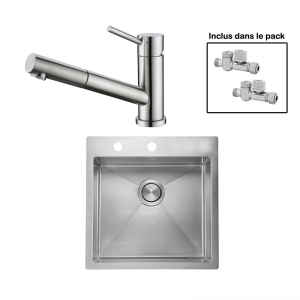 Pack : LIVENZA 45 + CERAMI DOUCHETTE INOX