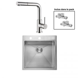 Pack : LIVENZA 45 + AVISIO DOUCHETTE INOX ECO45
