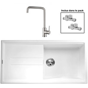 Pack : BRADANIT 48 BLANC + ARRONE INOX