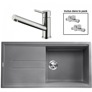 Pack : BRADANIT 48 GRIS + CERAMI INOX