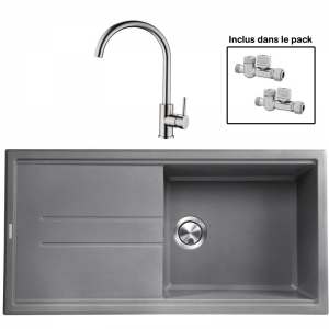 Pack : BRADANIT 48 GRIS + ALLIA INOX