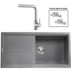 Pack : BRADANIT 48 GRIS + AVISIO ECO 45 INOX