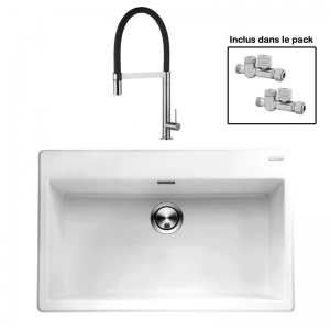 Pack : BRADANIT 73 BLANC + TANARO BLACK