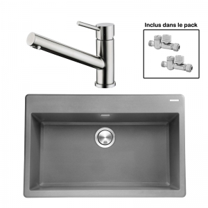 Pack : BRADANIT 73 GRIS + CERAMI INOX