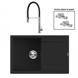 Pack : BRADANIT 38 NOIR + TANARO BLACK