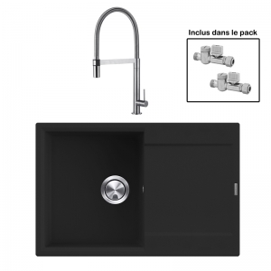 Pack : BRADANIT 38 NOIR + TANARO INOX