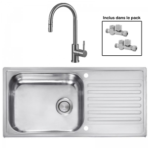 Pack : MARANO 52 + ALLIA DOUCHETTE INOX