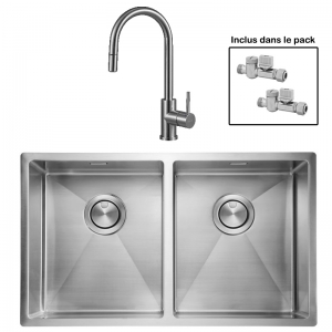 Pack : ALLARO 3434 + ALLIA DOUCHETTE INOX