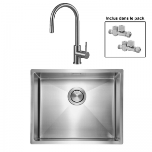 Pack : ALLARO V50 VIBRE + ALLIA DOUCHETTE INOX