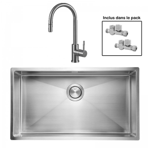 Pack : ALLARO V74 VIBRE + ALLIA DOUCHETTE INOX