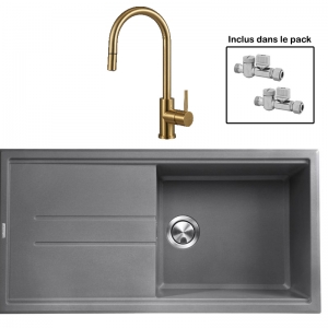 Pack : BRADANIT 48 GRIS + ALLIA DOUCHETTE GOLD
