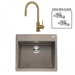 Pack : BRADANIT 51 MOKA + ALLIA DOUCHETTE GOLD