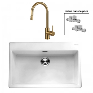 Pack : BRADANIT 73 BLANC + ALLIA DOUCHETTE GOLD