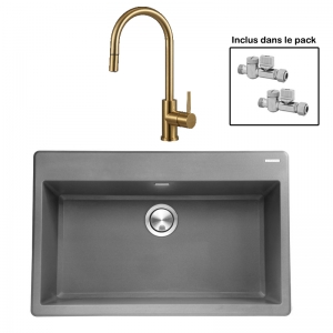Pack : BRADANIT 73 GRIS + ALLIA DOUCHETTE GOLD
