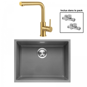 Pack : BRADANIT 51 U GRIS + AVISIO ECO 90 GOLD