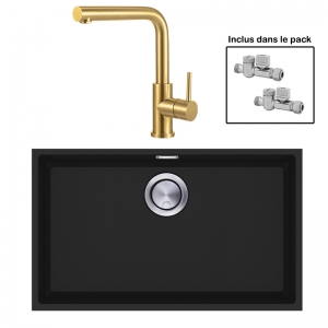Pack : BRADANIT 62 U NOIR + AVISIO ECO 90 GOLD