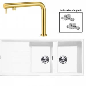 Pack : BRADANIT 3333 BLANC + FINO GOLD 316