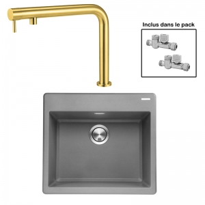 Pack : BRADANIT 51 GRIS + FINO GOLD 316
