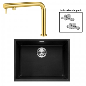 Pack : BRADANIT 51 U NOIR + FINO GOLD 316