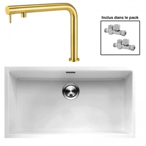 Pack : BRADANIT 73 U BLANC + FINO GOLD 316